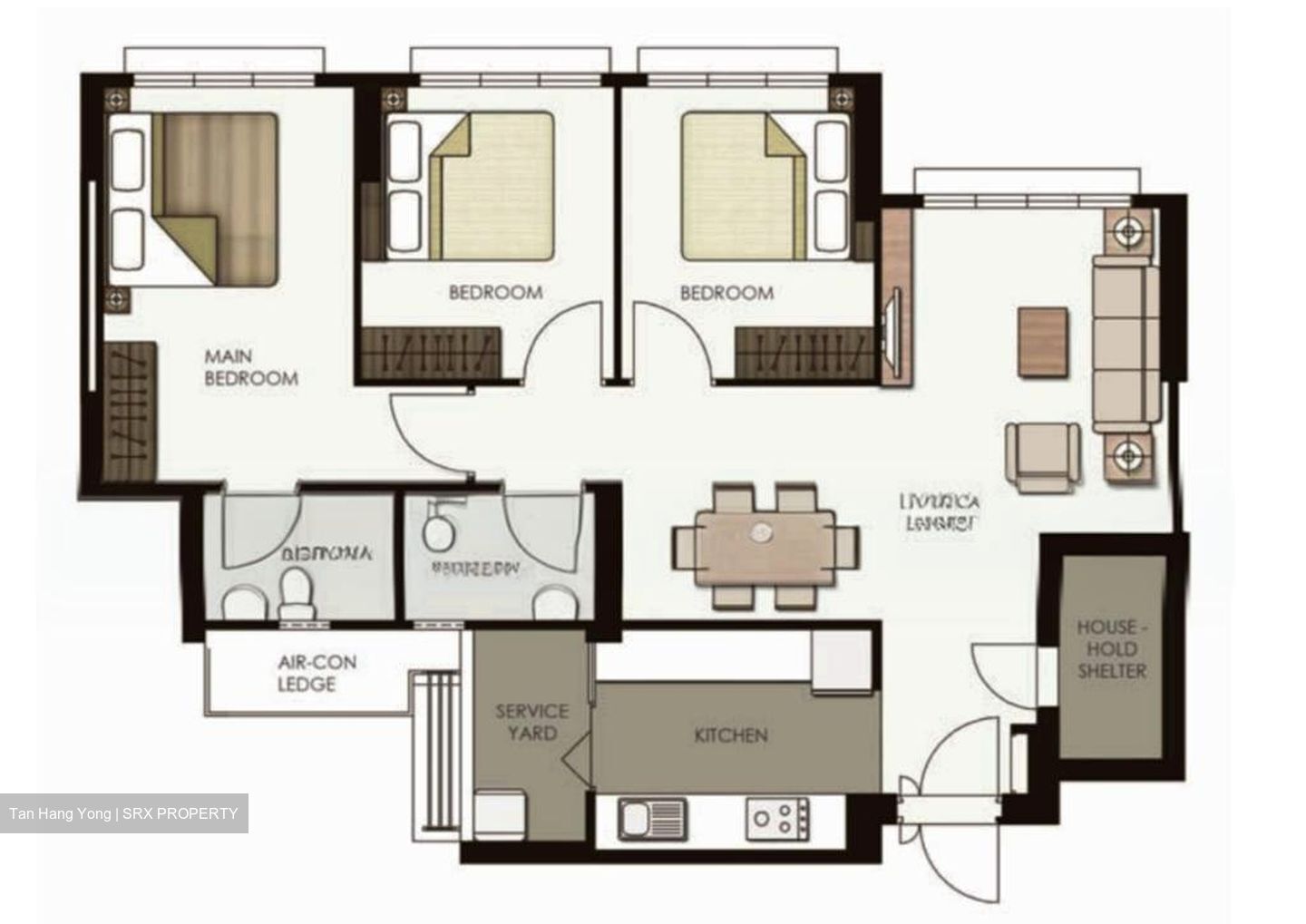 Blk 671A Vine Grove @ Yishun (Yishun), HDB 4 Rooms #544919891